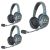 Eartec UltraLITE™ Double 3 osobowy system komunikacji bezprzewodowej – słuchawka podwójna